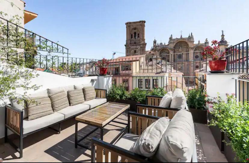 El Palomar De La Catedral Atico Espectacular Apartman Granada Kültér fotó