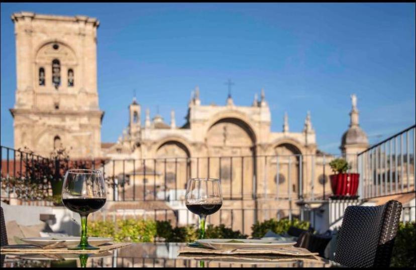 El Palomar De La Catedral Atico Espectacular Apartman Granada Kültér fotó